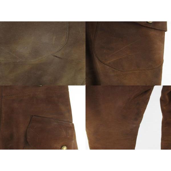 マルジェラ10 アナトミックパンツ マルジェラ初期 08/ss マルタンマルジェラ 10 Martin Margiela 初期 レザー アナトミック