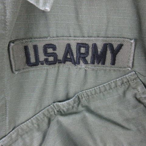 60's U.S.ARMY ジャングルファティーグ ジャケット 4th リップス