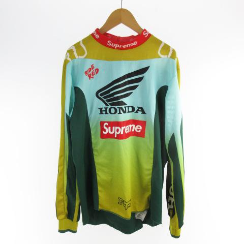 シュプリーム SUPREME 19AW Honda Fox Racing Moto Jersey Top ホンダ 