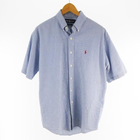 Polo by Ralph Lauren 90s BLAKE シアサッカーシャツ POLO RALPH LAUREN ラルフローレン 90'S シャツ 半袖 BLAKE シア