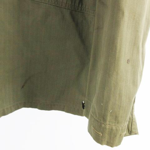 ビンテージ hbt n-3 ジャケット　美品 40's【米軍実物】USネイビー【ビンテージ】【U.S.NAVY】 HBT【N