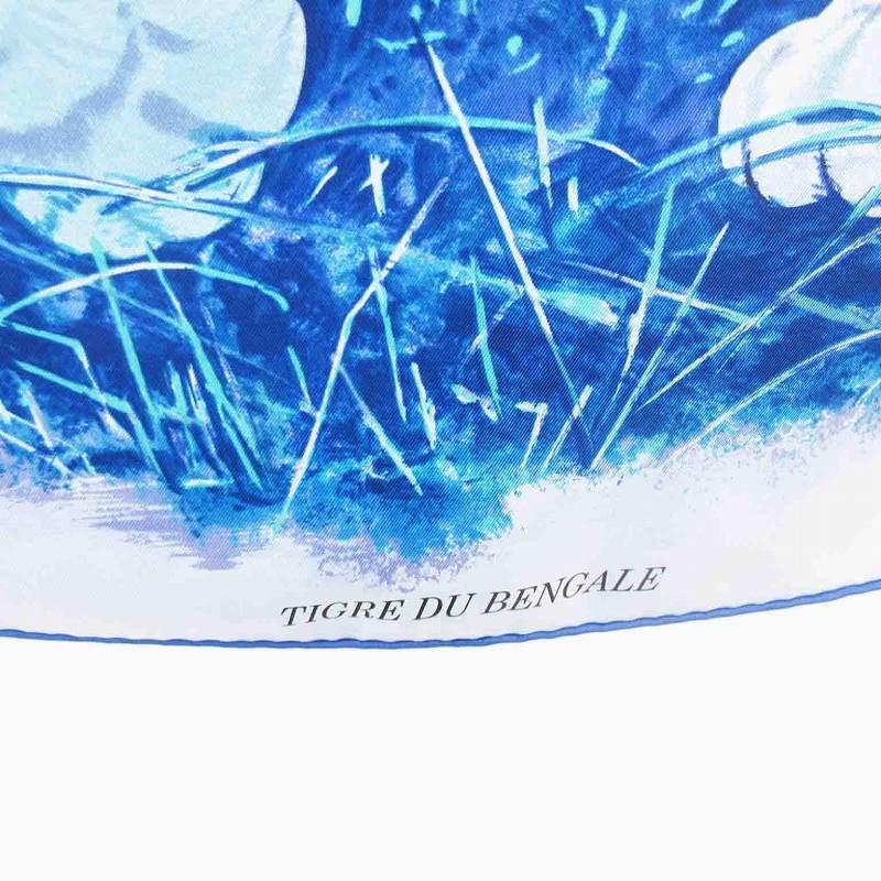 HERMES 未使用品 エルメス カレ90 TIGRE DU BENGALE ベンガル 虎柄