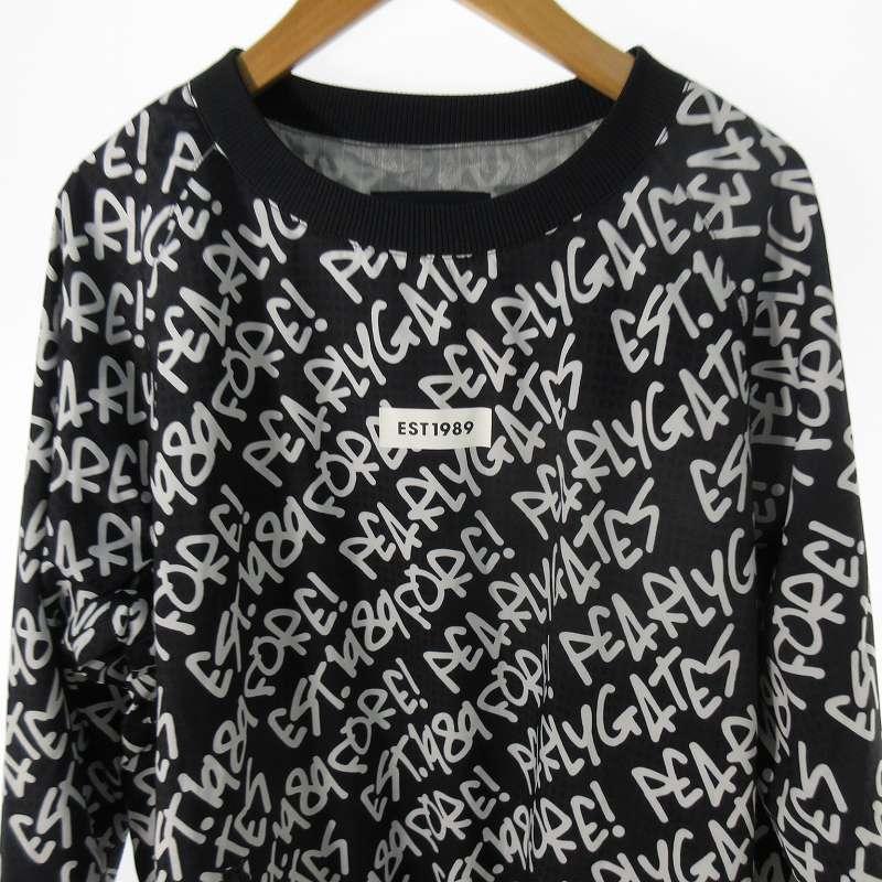 パーリーゲイツ PEARLY GATES スニード ジャック 落書きシリーズ 総柄 