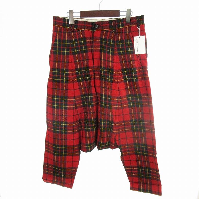 未使用品 コムデギャルソン COMME des GARCONS サルエルパンツ ウール 
