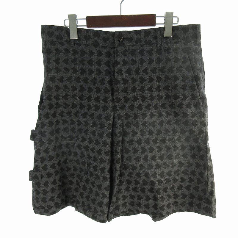 Comme Des Garcons homme plus 総柄ハーフパンツ