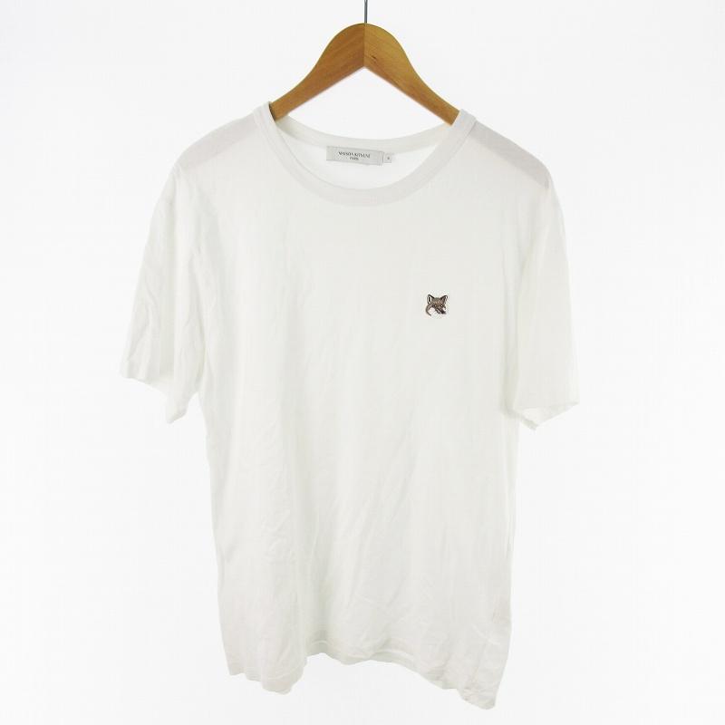 メゾンキツネ MAISON KITSUNE Tシャツ 半袖 グレーフォックス 