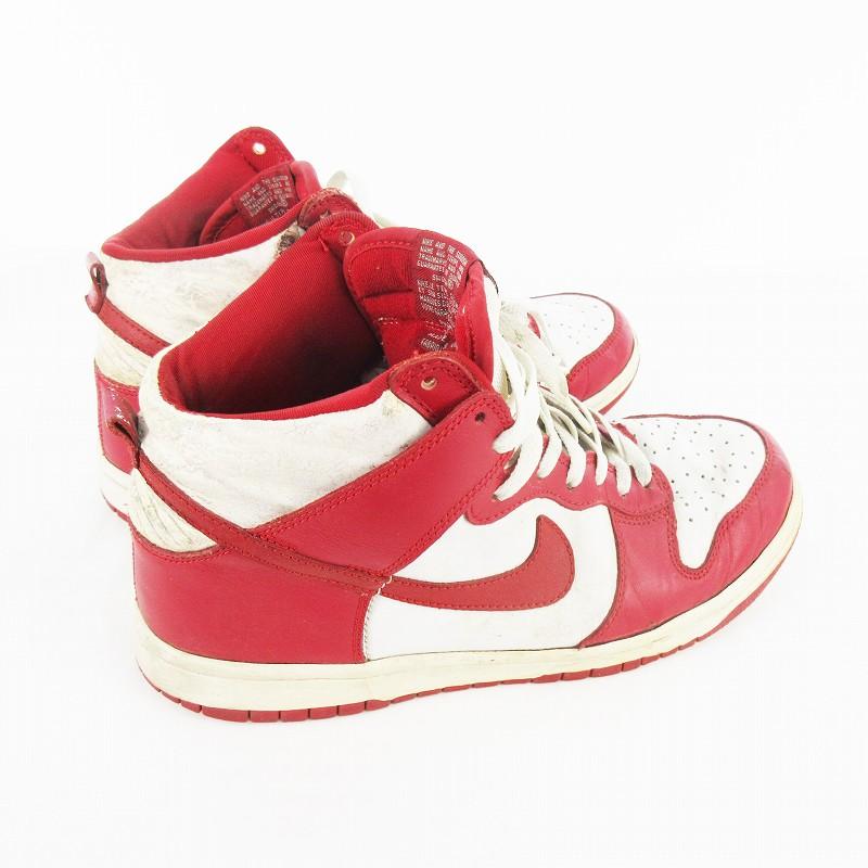 NIKE（ナイキ） NIKE DUNK HIGH ダンク ハイ スニーカー レッド 赤