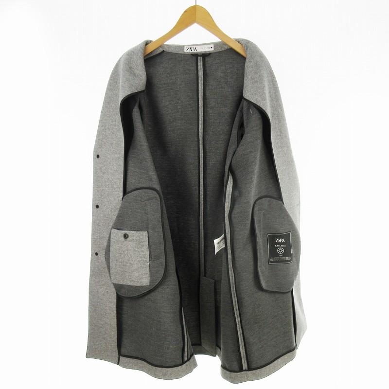 ザラ【XL】チェスターコート メンズ 4WAY COAT 近年モデル 現行タグ ザラ【XL】チェスターコート メンズ 4WAY COAT 近年モデル 現行