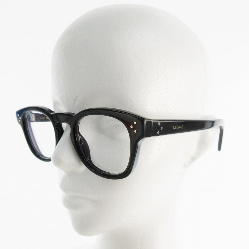 CELINE（セリーヌ） 眼鏡 サングラス ウエリントン CL40233 黒