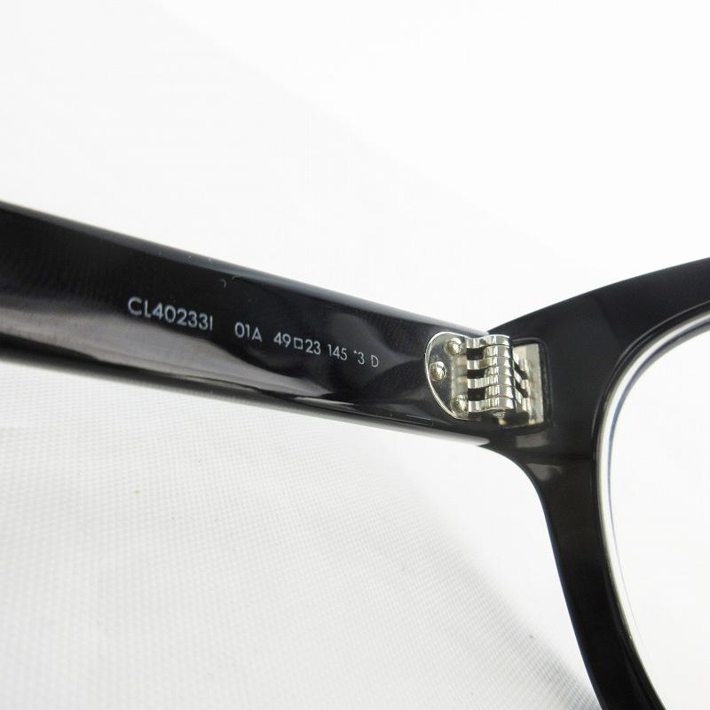 CELINE（セリーヌ） 眼鏡 サングラス ウエリントン CL40233 黒