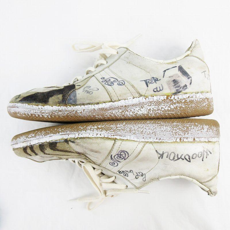 Maison Martin Margiel㉒2007SS落書きペイントスニーカー マルタンマルジェラ Martin Margiela 落書き グラフィティ ジャーマン