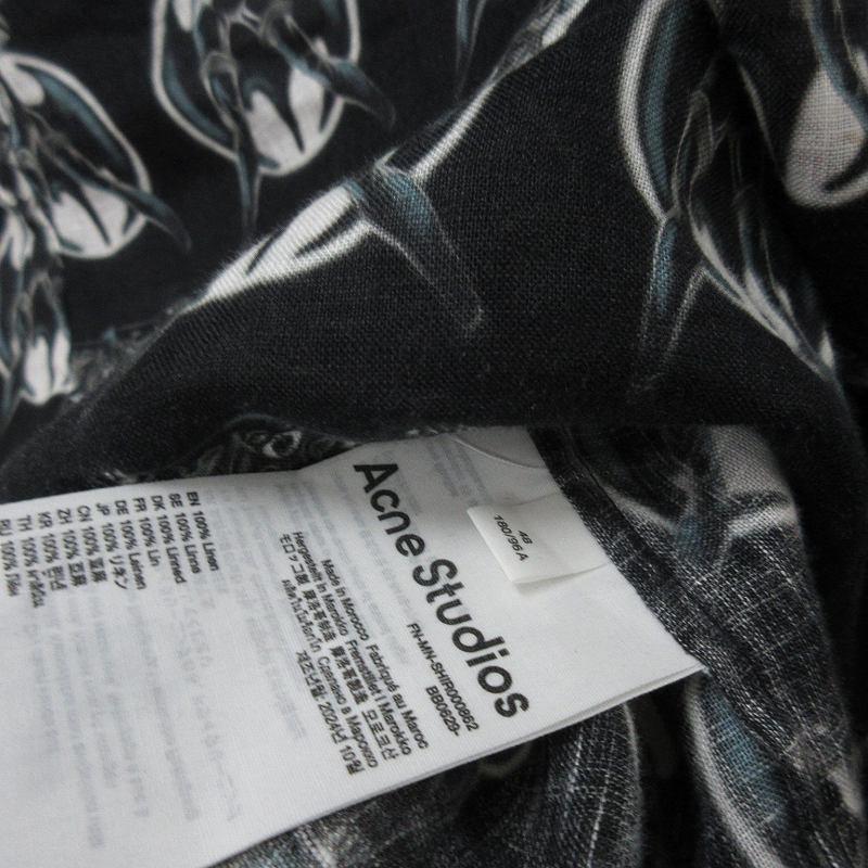 未使用品 アクネ ストゥディオズ Acne Studios 25SS DC Comics シャツ 