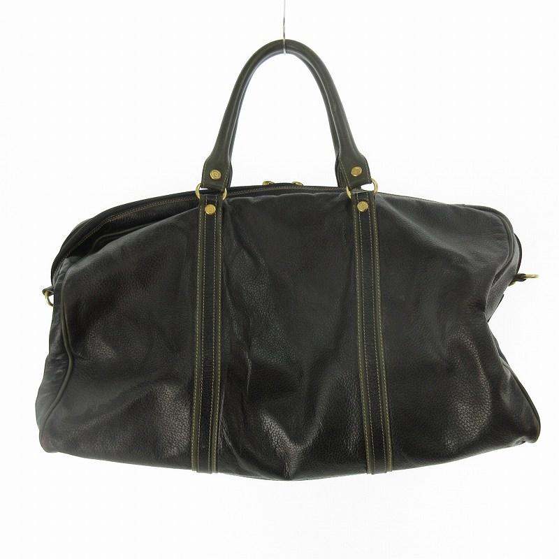 ア・テストーニ a.testoni DINAMICO アテストーニ レザー ボストン  