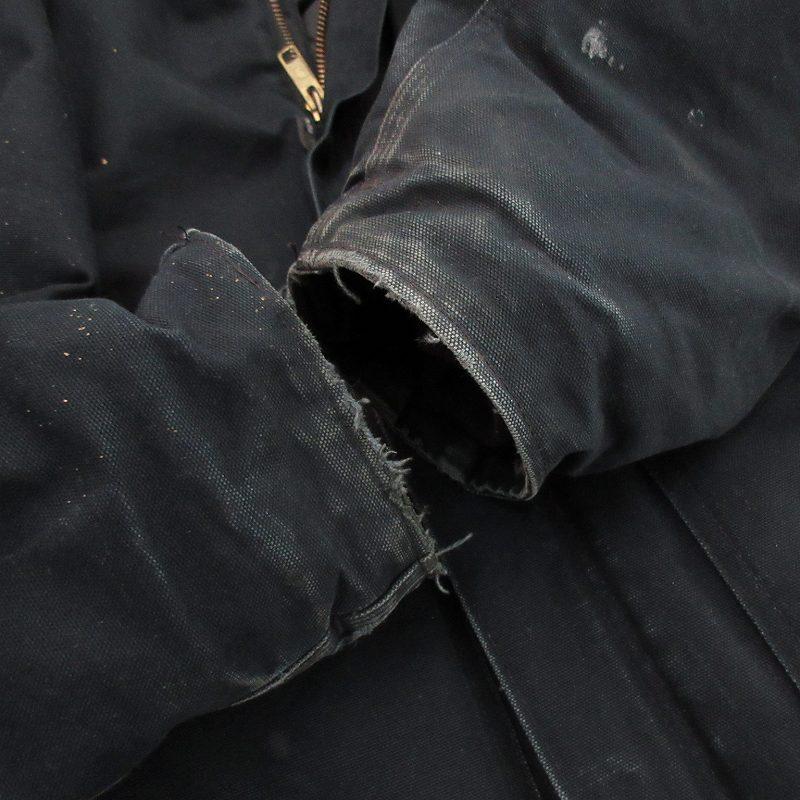 【中古】カーハート 50 TRADITIONAL JACKET トラディショナル ジャケット 中綿 襟コーデュロイ J02 BLK ブラック 黒 カーハート carhartt 50 TRADITIONAL JACKET トラディショナル