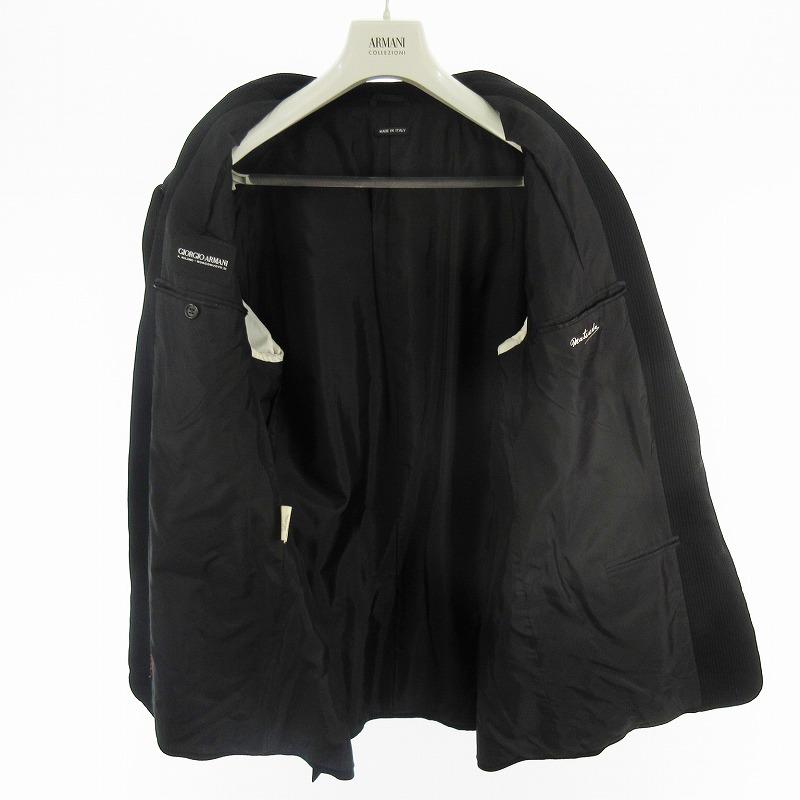 【極美品】ジョルジオアルマーニ　スーツ　セットアップ　シングル　無地 ジョルジオアルマーニ GIORGIO ARMANI スーツ 上下 セットアップ