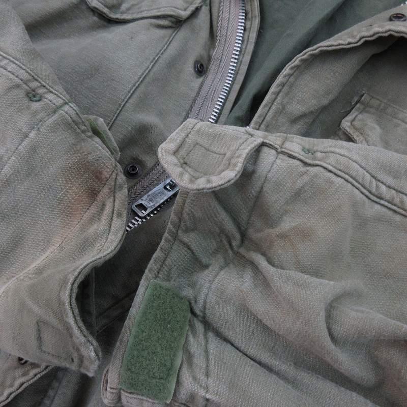 M-65 フィールドジャケット US ARMY ミリタリー SCOVILL アルミ 軍物