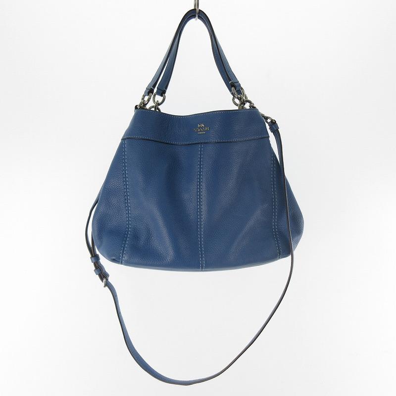 【訳あり】COACH コーチ　2way レザー　トートバッグ大容量　ショルダー COACH（コーチ） ショルダーバッグ COACH 2way レザー ワーナー トート