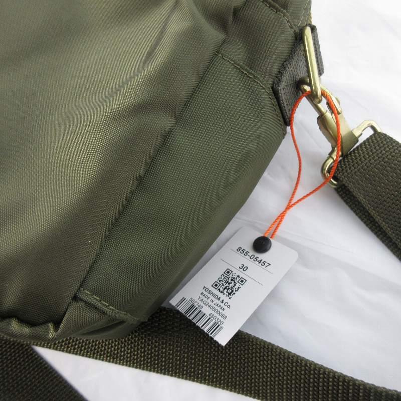 【美品!希少モデル】PORTER スマホショルダーバッグ オリーブグリーン リアルスタイル REAL STYLE ショルダーバッグ スマホショルダー