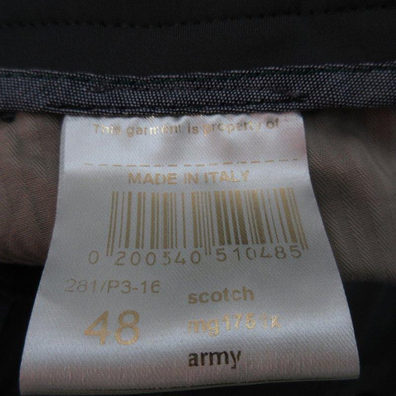BERWICH ベルウィッチ SCOTCH スコッチ mg1751x army アーミー パンツ