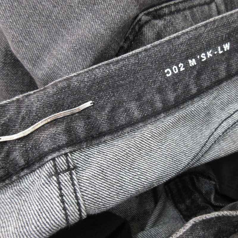 【中古】サンローラン パリ SAINT LAURENT ヴァカレロ期 スキニー デニムパンツ 527503 YB867 D02 M/SK-LW ブラック 29 サンローラン パリ SAINT LAURENT PARIS ヴァカレロ期 スキニー デニム