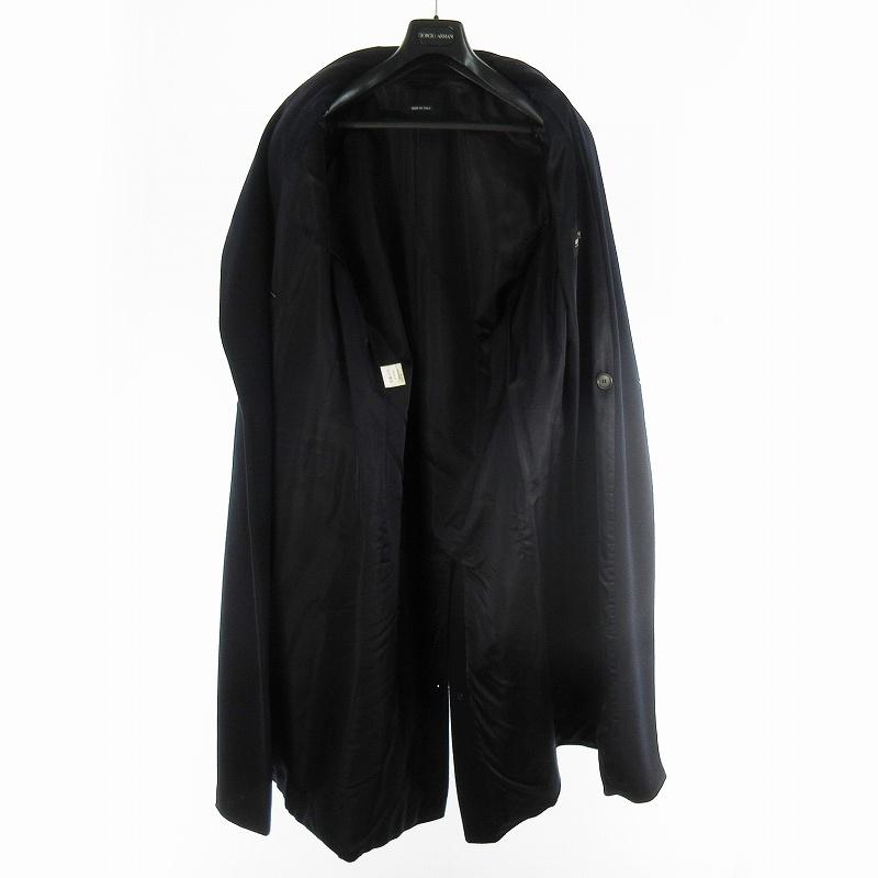 ジョルジオアルマーニ GIORGIO ARMANI カシミヤ100％ チェスターコート