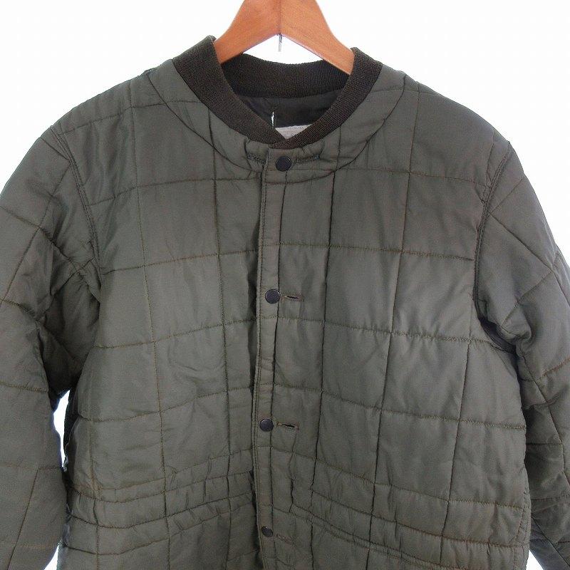 80s-90s ユーロvintage ウールコート キルティングライナー付 80'S イタリア軍 キルティング ライナージャケット 50-R 中綿 コート