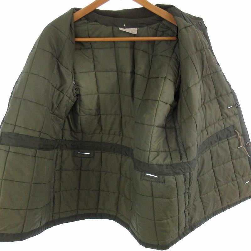 80s-90s ユーロvintage ウールコート キルティングライナー付 80'S イタリア軍 キルティング ライナージャケット 50-R 中綿 コート