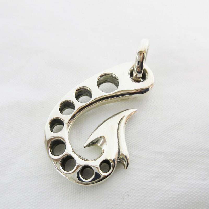 未使用品 ビルウォールレザー Bill Wall Leather C309 Fish Hook Charm