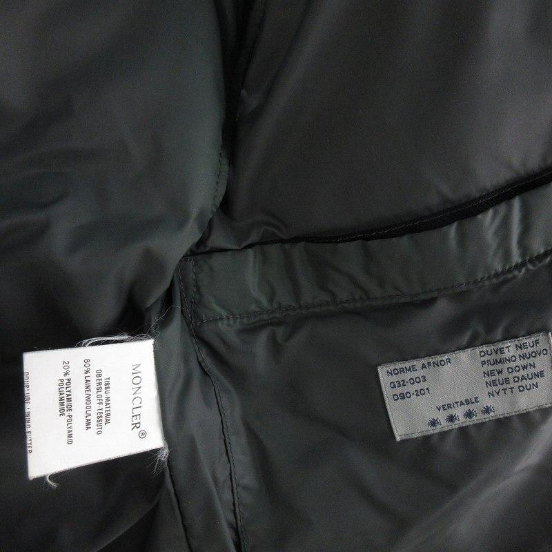 MONCLER（モンクレール） 青タグ ダウンベスト ウール