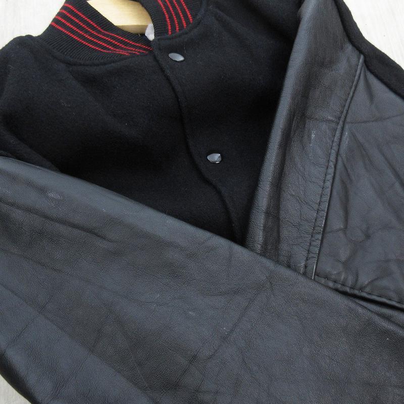 90s USA製 HOLLOWAY ホロウェイ L スタジャン ブルゾン ジャケット