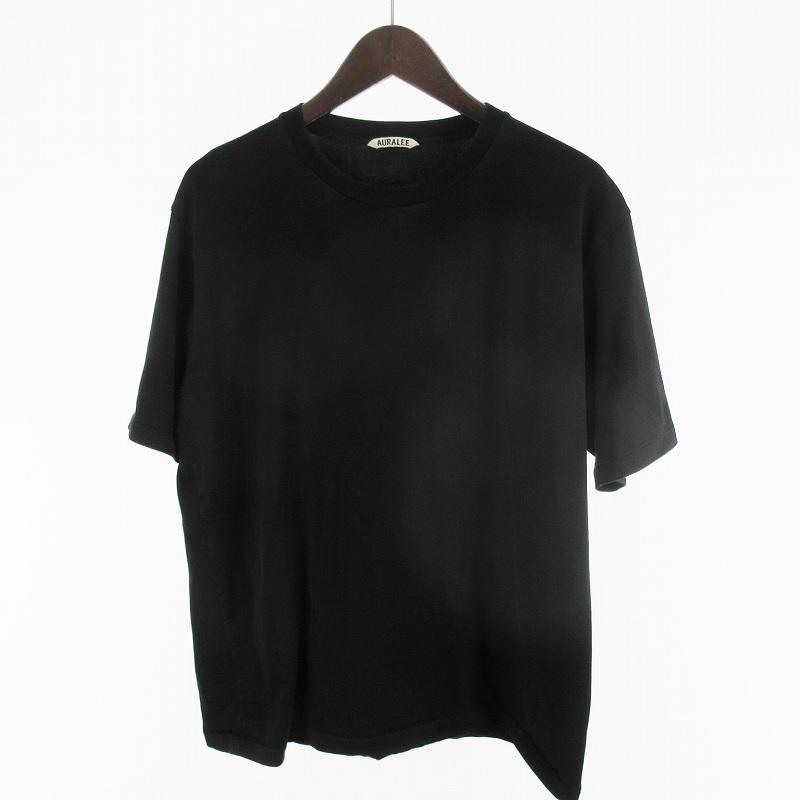 オーラリー AURALEE 4 LUSTER PLAITING TEE Tシャツ 半袖 A00SP02GT
