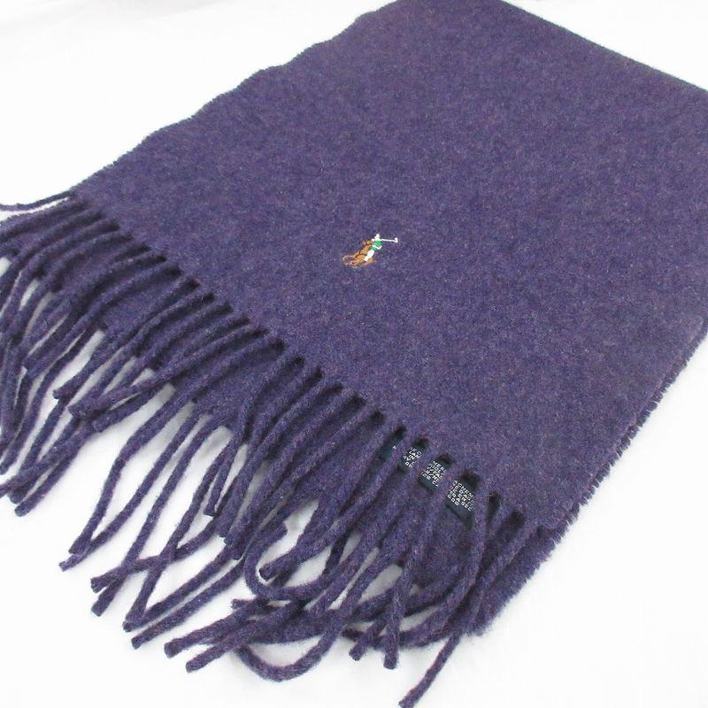 ポロ ラルフローレン POLO RALPH LAUREN カシミヤ ウール マフラー