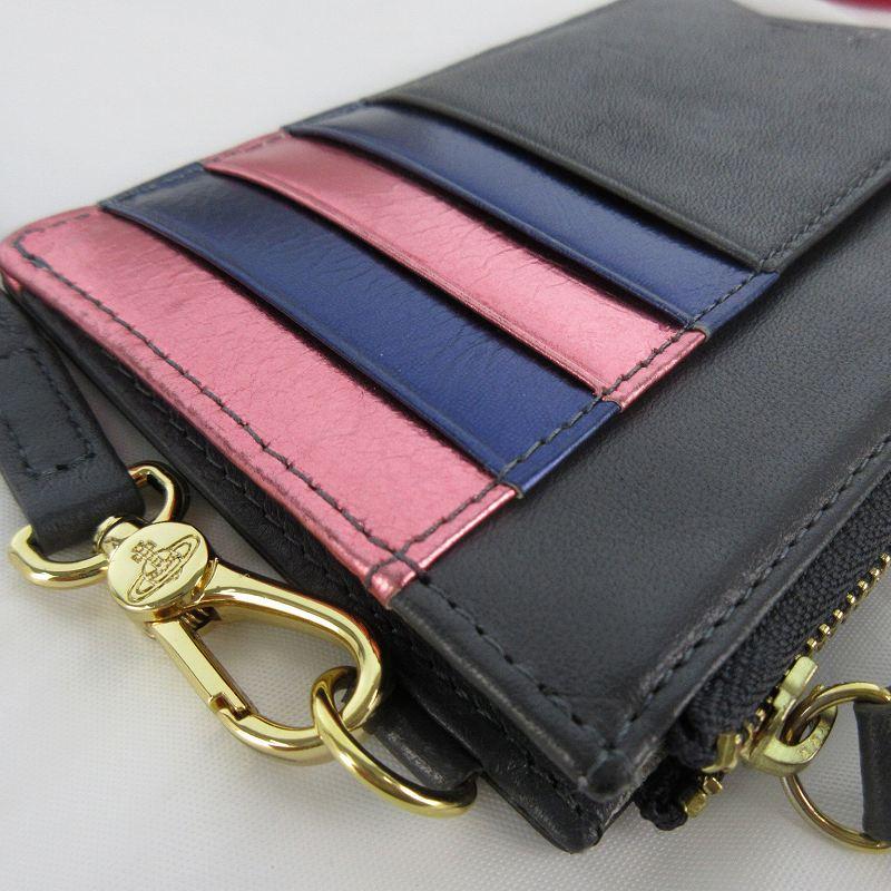 ヴィヴィアンウエストウッド　フラワータータン　ロングウォレット　ポシェット Vivienne Westwood（ヴィヴィアンウエストウッド） フラグメントケース