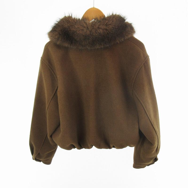 ZARA（ザラ） ZARA 25年製 XS ソフトフェイクファー ネック ボンバー