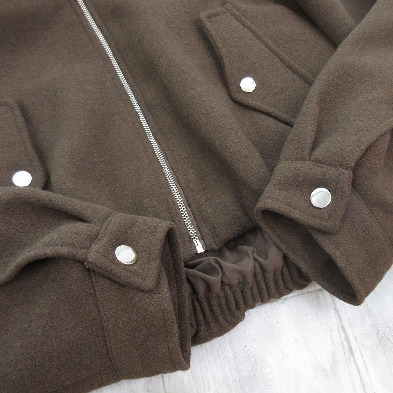 ZARA（ザラ） ZARA 25年製 XS ソフトフェイクファー ネック ボンバー