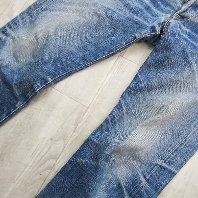 ダブルアールエル RRL W29 USA製 SLIM STRAIGHT デニムパンツ