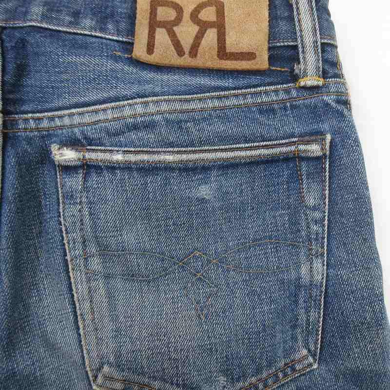 RRL Ｗ29 USA製 SLIM STRAIGHT デニムパンツ  蜂の巣 ダブルアールエル RRL W29 USA製 SLIM STRAIGHT デニムパンツ