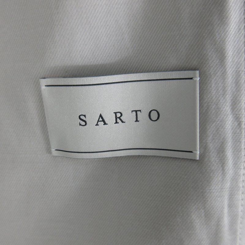 サルト SARTO M EMBROIDERY SHORT JACKET SALMON 242-10-001 刺繍
