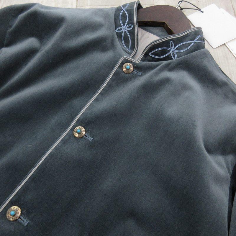 サルト SARTO M EMBROIDERY SHORT JACKET SALMON 242-10-001 刺繍