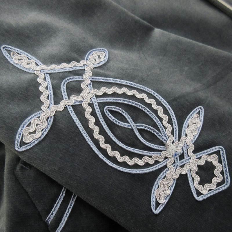 サルト SARTO M EMBROIDERY SHORT JACKET SALMON 242-10-001 刺繍