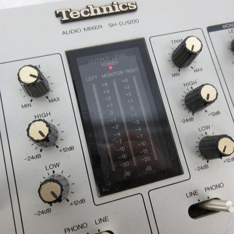 Technics SH- DJ1200 DJミキサー　動作確認済み Technics テクニクス DJ ミキサー SH-DJ1200 動作確認済 その他