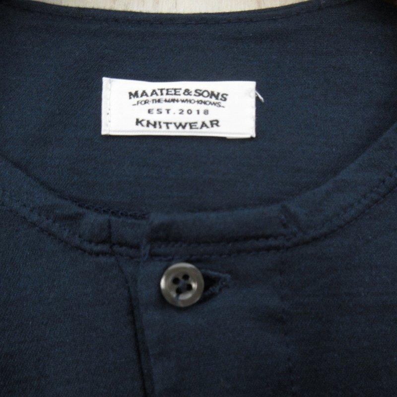 MAATEE＆SONS マーティーアンドサンズ MT3303-0805C 240/2 SILK PIQUE
