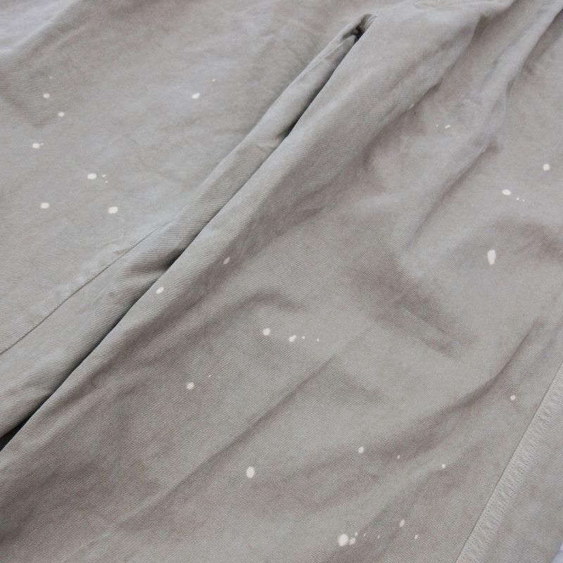 オーラリー AURALEE 26SS 3 GARMENT-DYED FINX LIGHT CHINO ONE-TUCK WIDE PANTS チノパンツ A26SP02LF ワイド ベージュ コットン ボトムスの画像