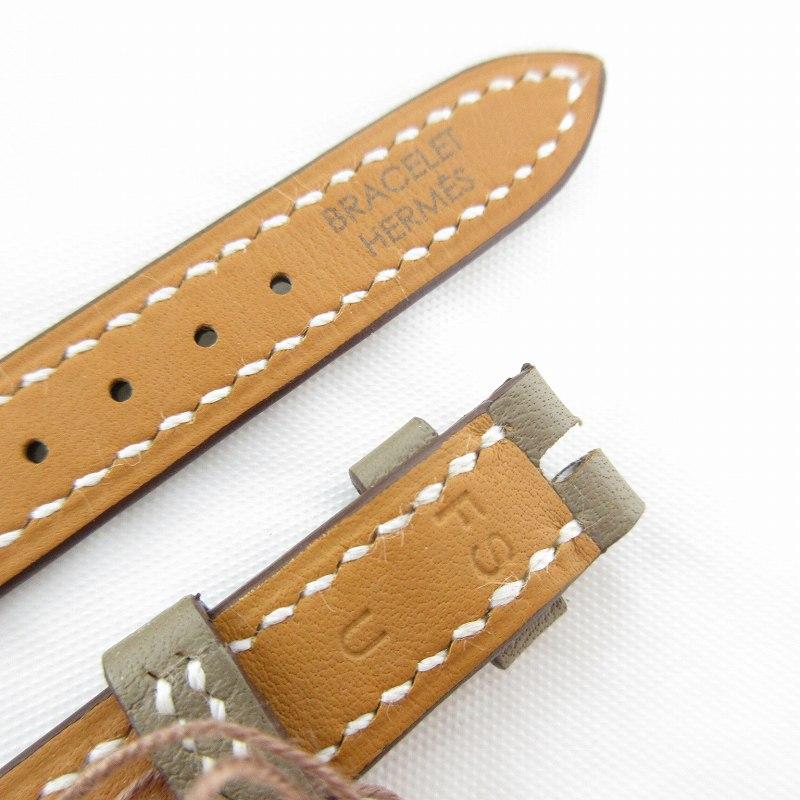 HERMES（エルメス） 未使用品 HERMES U刻印 Hウォッチ PM 25mm 替え
