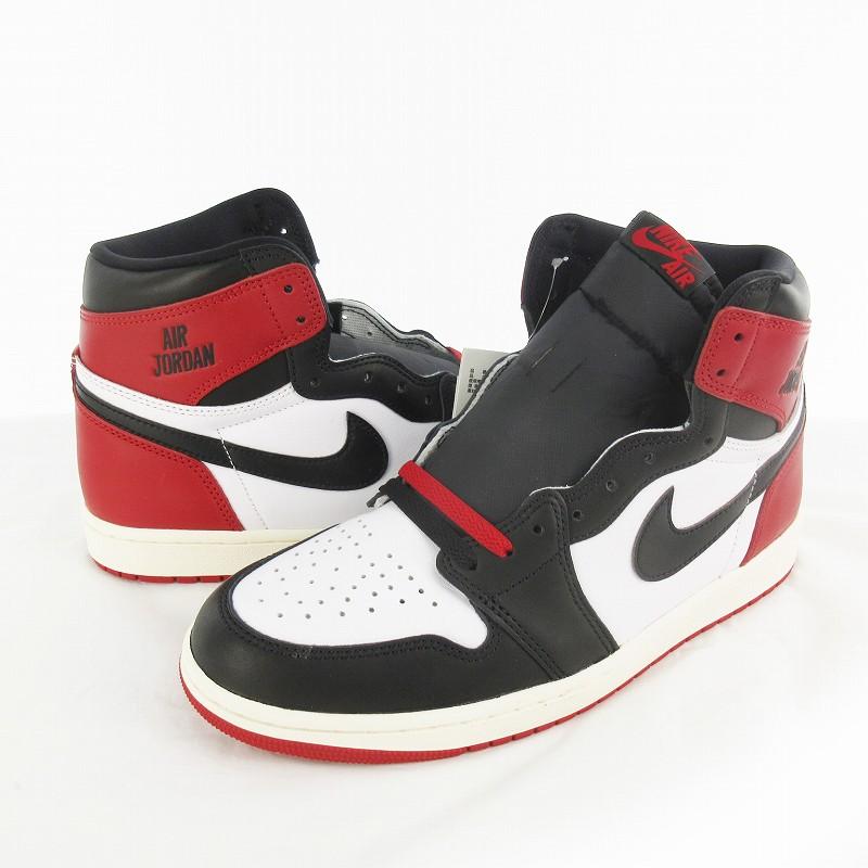 NIKE（ナイキ） 未使用品 NIKE US10 28cm AIR JORDAN 1 RE HI OG BLACK 
