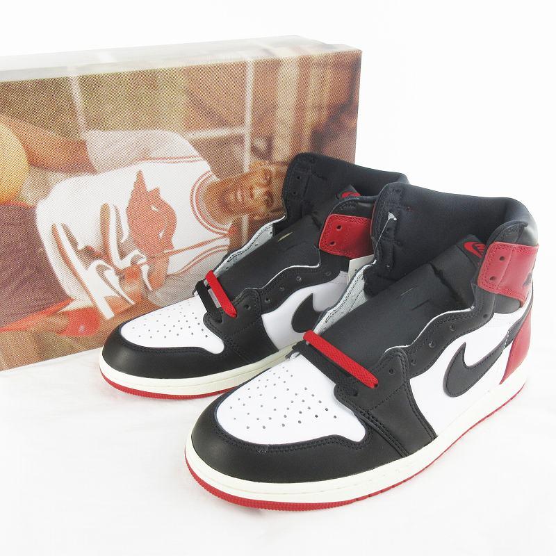 NIKE（ナイキ） 未使用品 NIKE US10 28cm AIR JORDAN 1 RE HI OG BLACK 