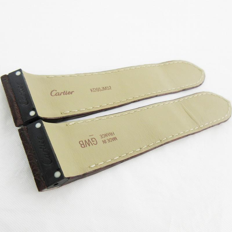 Cartier（カルティエ） 未使用品 純正 アリゲーター レザー 革ベルト