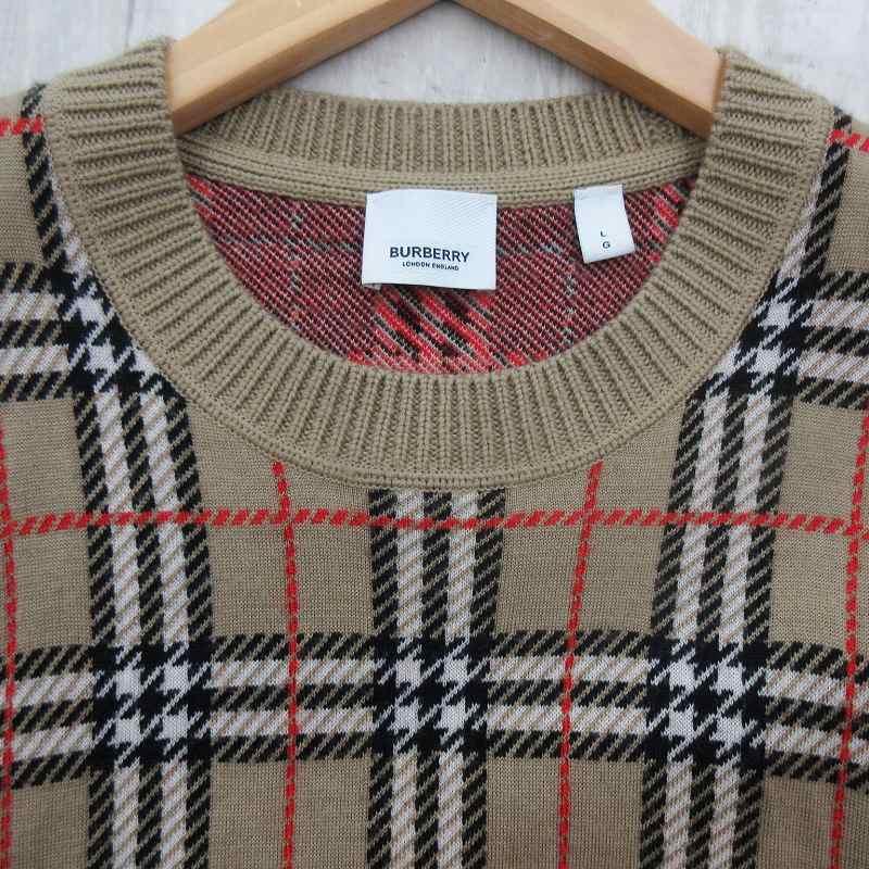 BURBERRY（バーバリー） BURBERRY L ニット セーター ノバチェック