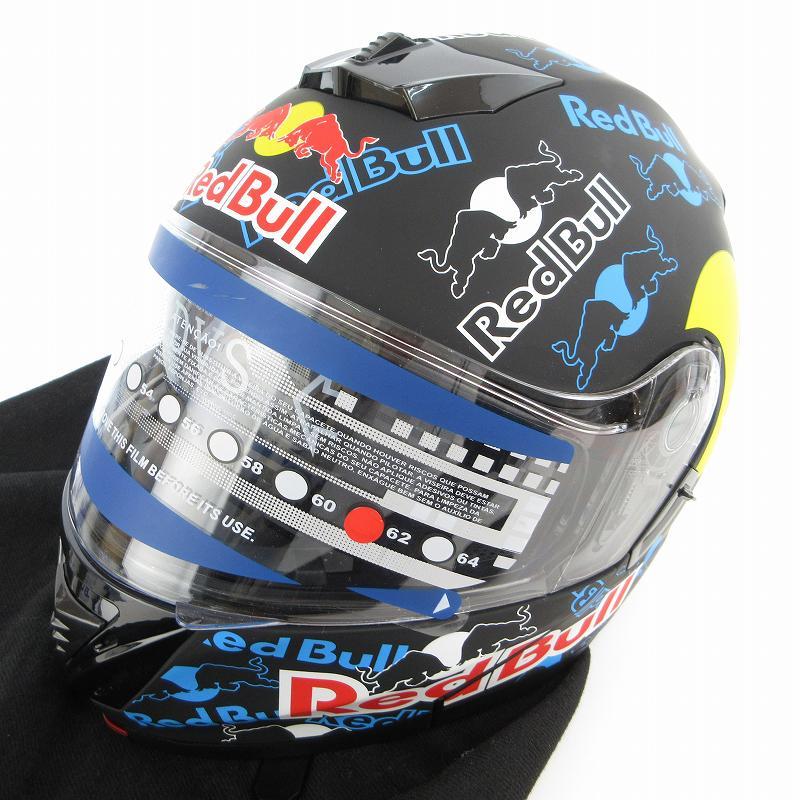 未使用品 RedBull レッドブル ヘルメット フルフェイス XLサイズ 62