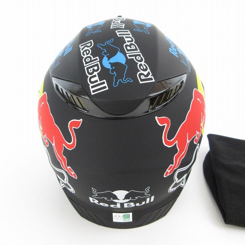 未使用品 RedBull レッドブル ヘルメット フルフェイス XLサイズ 62